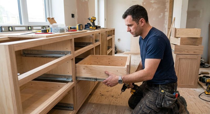 Glazed Cabinets Installation in Cincinnati, OH