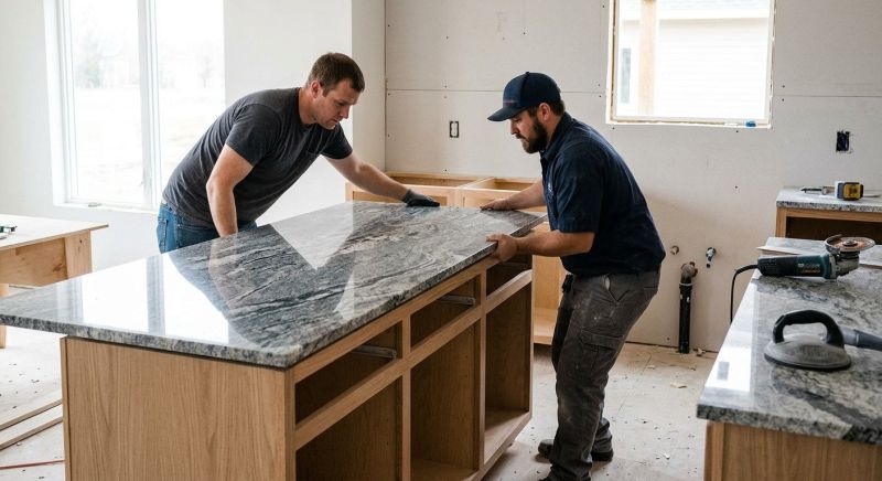 Granite Installation in Roseville, CA