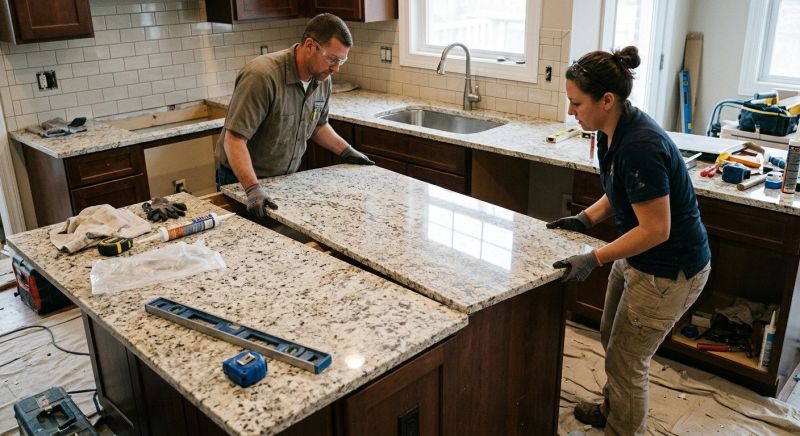 Granite Countertop Installation in Roseville, CA