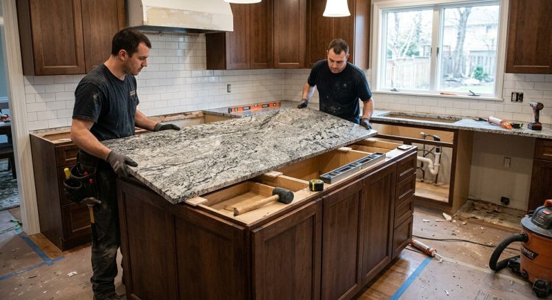 Granite Installation in Santa Rosa, CA