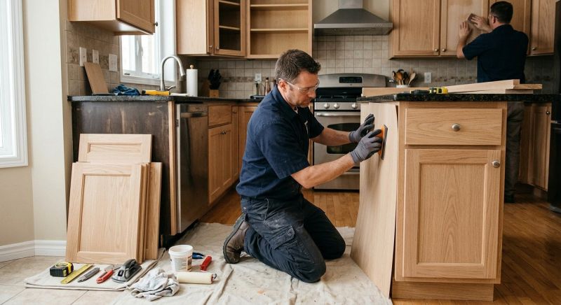 Kitchen Cabinets Refacing in Indianapolis, IN