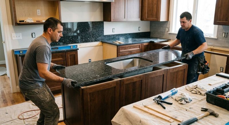 Kitchen Countertop Replacement in Lake County, IL