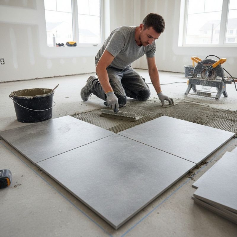 Restroom Floor Replacement in Annapolis, MD