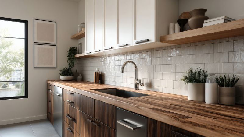 Wood Countertop Installation in Marin County, CA